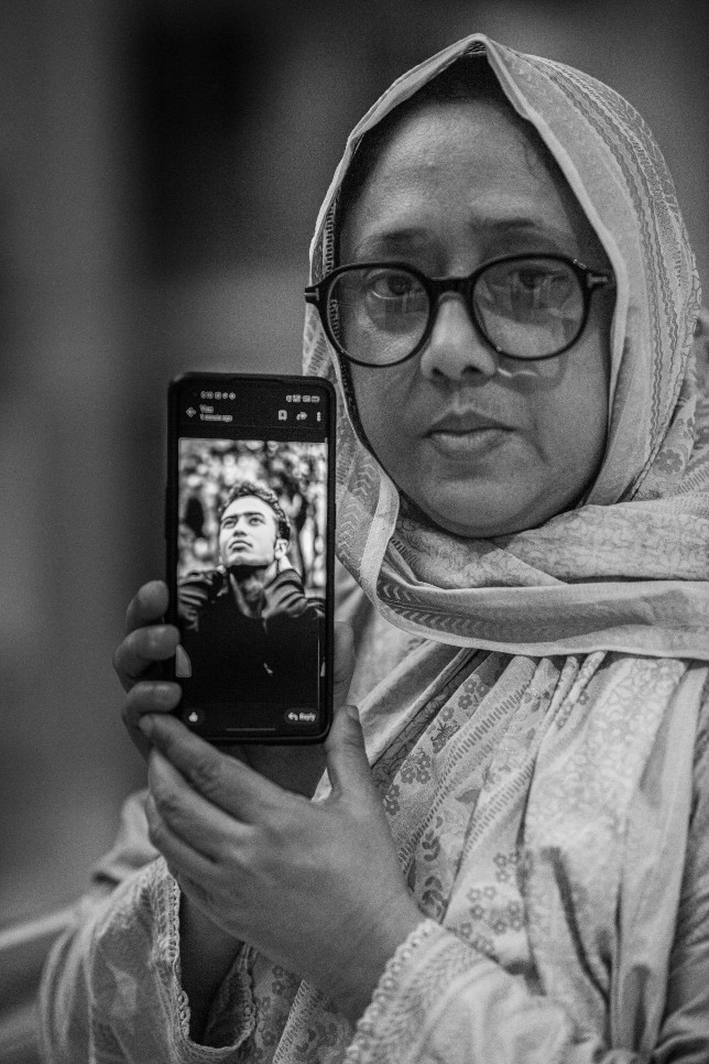 Shamshi Ara Jaman (Mother of Shaheed Tahir Jaman Priyo)